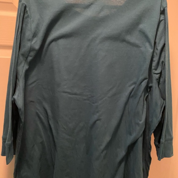 Catherines Teal 'Let it Shine' Christmas shirt 2X - Picture 8 of 8